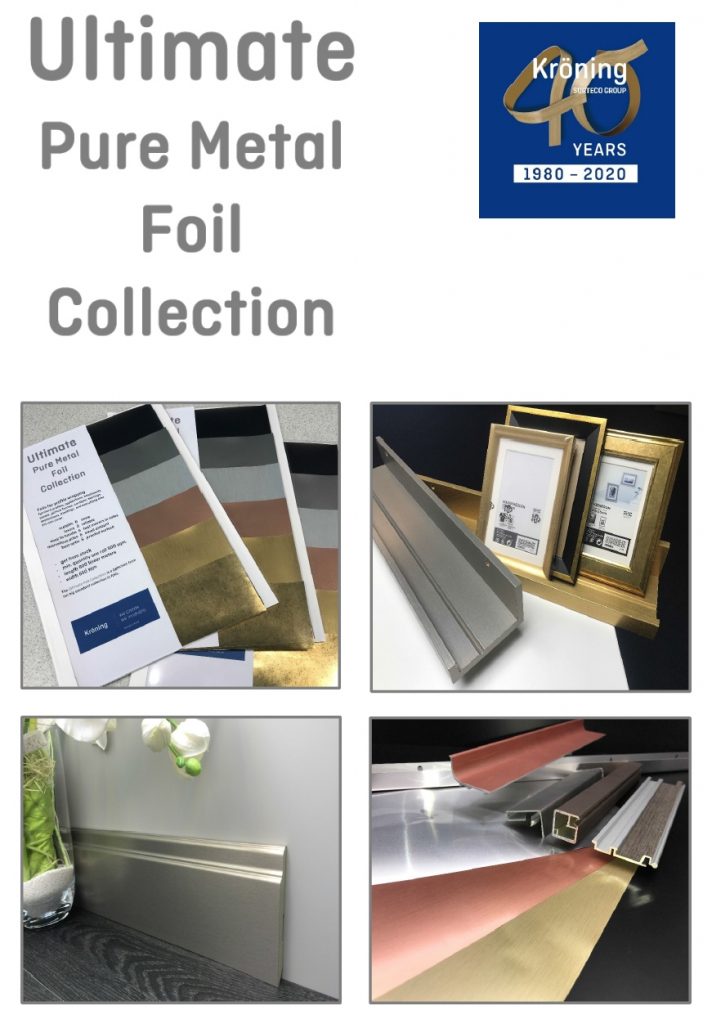 Wrapping foils real metal Kr??ning GmbH